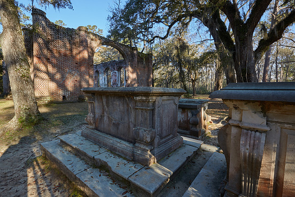 Old Sheldon Church Ruins