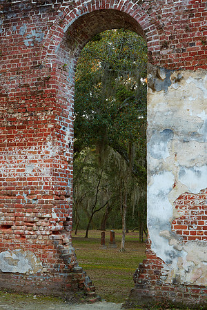 Old Sheldon Church Ruins