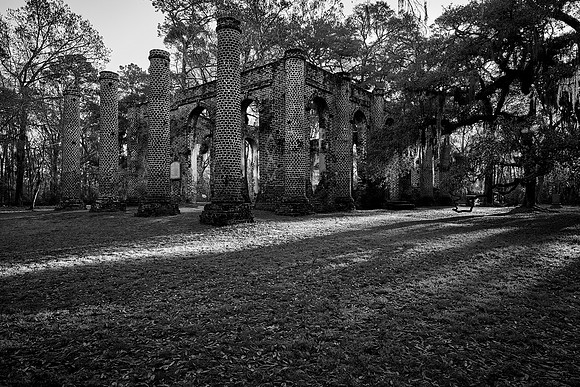 Old Sheldon Church Ruins