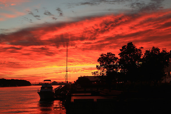 Sunrise, Savannah Riverfront, GA