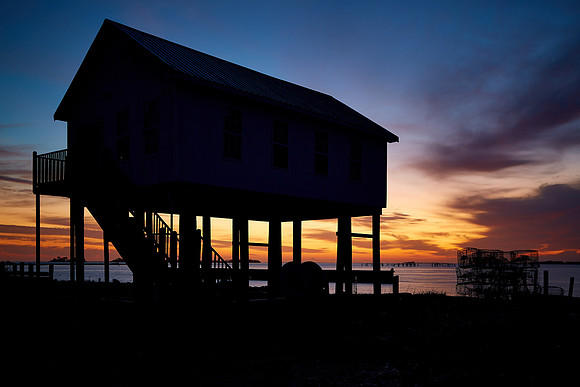 Sunrise at Taylor's Landing near Greenbackville, VA