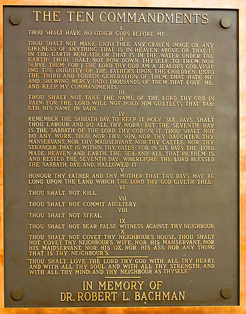 The Ten Commandments