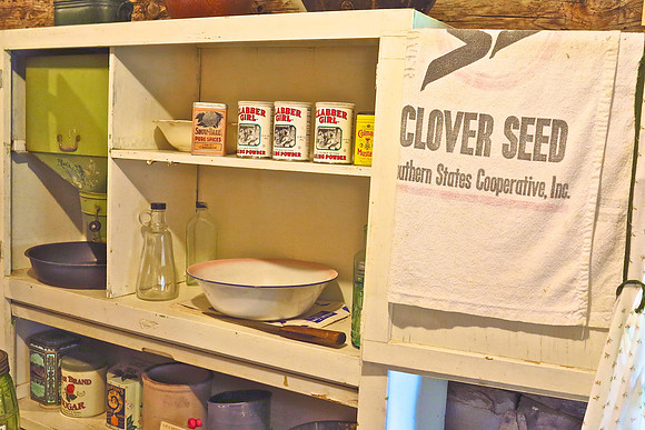 A.P. Carter birthplace - kitchen