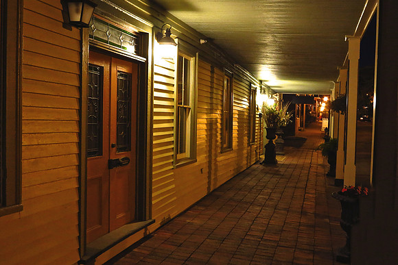 Jonesborough at night