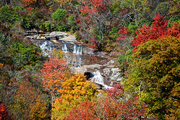 Lower Graveyard Fields Falls, Blue Ridge Parkway