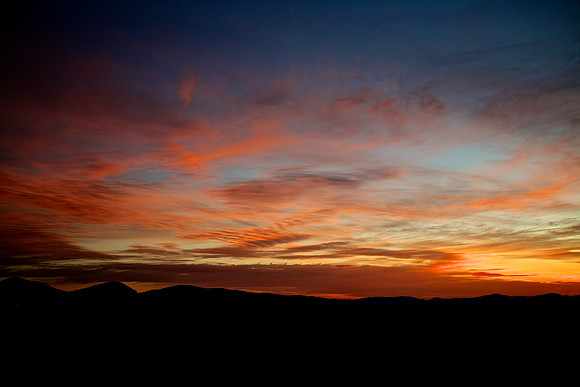 Sunrise, Pounding Mill Overlook, Blue Ridge Parkway