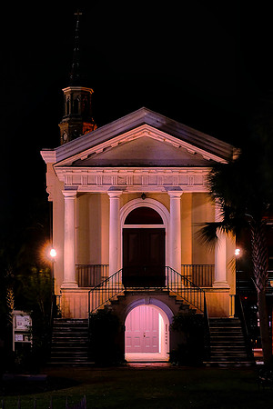 Charleston at night