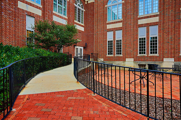 Davidson College in the Morning