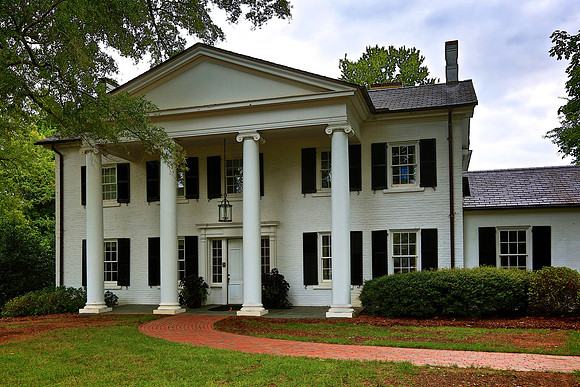 Davidson College in the Morning