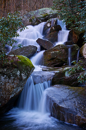 High Shoals Falls, South Mountains State Park, North Carolina