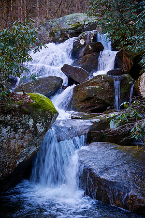 High Shoals Falls, South Mountains State Park, North Carolina