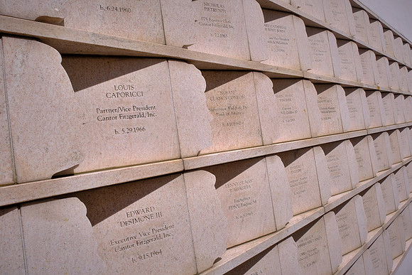 Memorial dedicated to those from Staten Island who died on 2001 September 11 ,