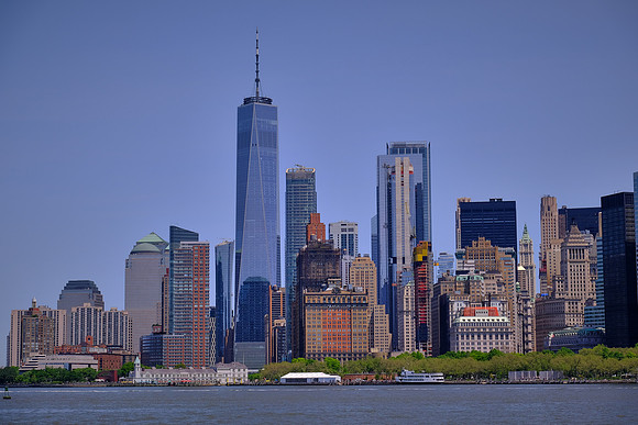One World Trade Center and Lower Manhattan, New York City