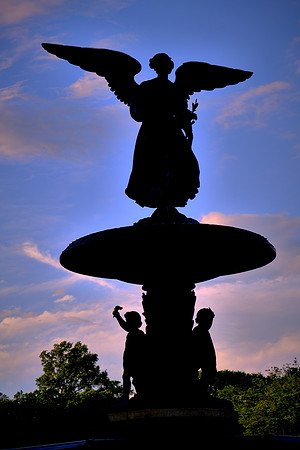 Bethesda Fountain with the Angel of the Waters (1873), Central Park, Manhattan, New York City