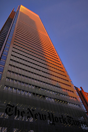 The New York Times headquarters, Times Square, Midtown Manhatten, New York City