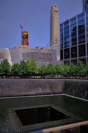 2001 September 11 Twin Towers attack, Ground Zero Memorial, Lower Manhattan, New York City