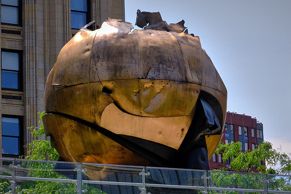 Residual from the 2001 September 11 Twin Towers attack, Ground Zero, Lower Manhattan, New York City