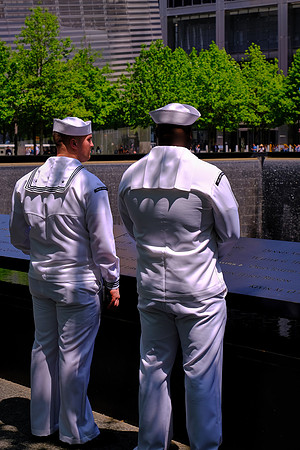 2001 September 11 Twin Towers attack, Ground Zero memorial, Lower Manhattan, New York City