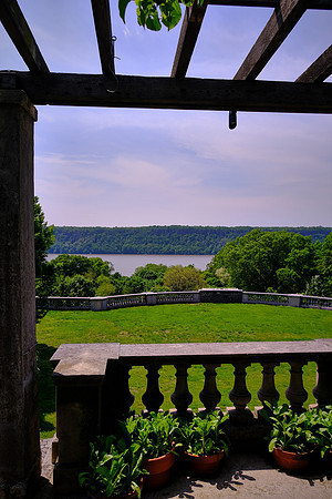 Wave Hill Public Gardens, Hudson Hill, Riverdale, the Bronx, New York City (on the Hudson River)
