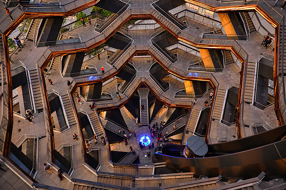 Atop the Vessel looking down