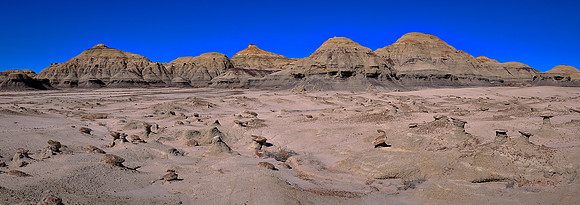 Bisti Badland hoodoos, New Mexico
