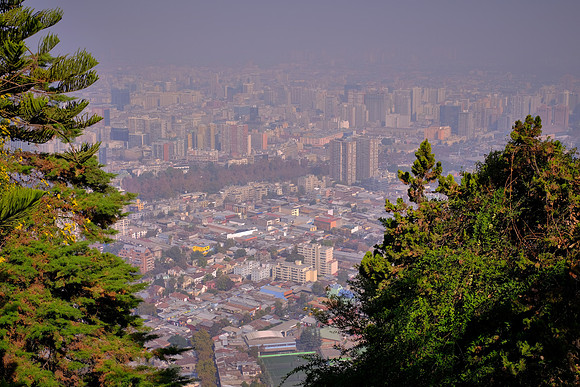 San Cristobal Hill, Santiago, Chile
