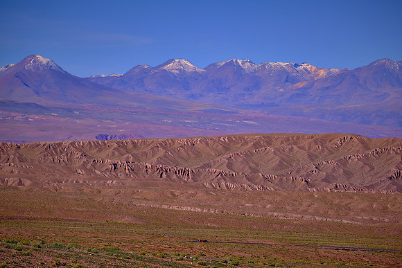 Andes Mountains, on thet road from Calama to San Pedro de Atacama, Chile
