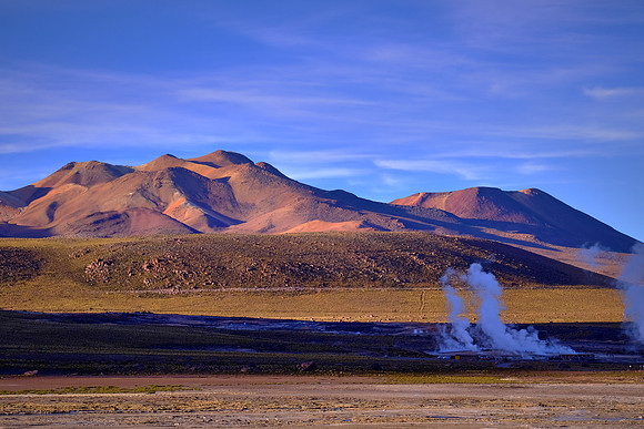 El Tatio Geyser Field, Andes Mountains, Chile (third largest in the world)