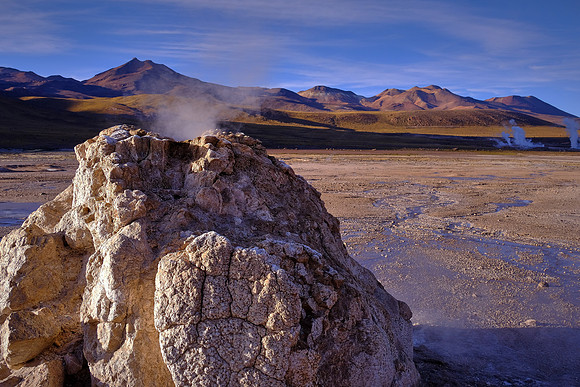 El Tatio Geyser Field, Andes Mountains, Chile (third largest in the world)