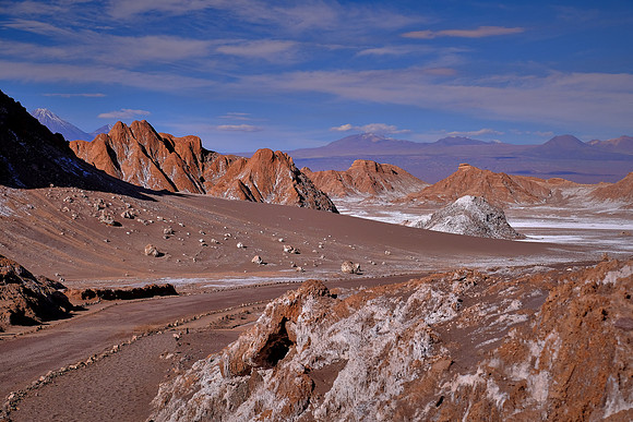 Moon Valley near San Pedro de Atacama, Chile
