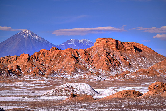 Moon Valley near San Pedro de Atacama, Chile