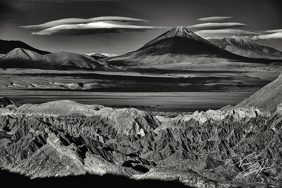 Sairecabur Volcano near Death Valley, San Pedro de Atacama, Chile