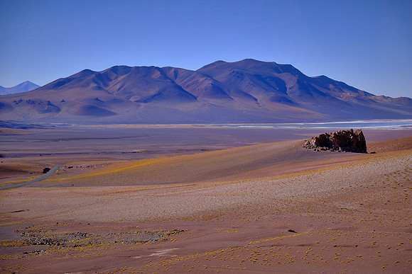 Over the Andes Mountains on the road from San Pedro Atacama, Chile, to Purmamarca, Argentina