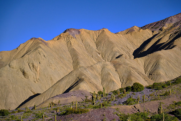 Over the Andes Mountains on the road from San Pedro Atacama, Chile, to Purmamarca, Argentina