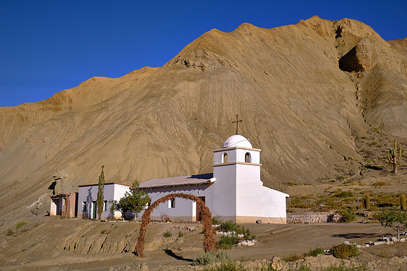 Over the Andes Mountains on the road from San Pedro Atacama, Chile, to Purmamarca, Argentina
