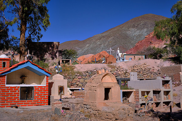 Cemetery, Purmamarca, Argentina