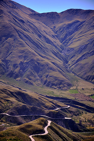 On the road to Cachi, Argentina