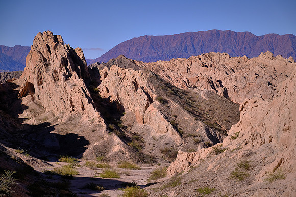 Quebrada de las Flechas (Canyon of the Arrows) on National Route 40 to Cafayate, Argentina