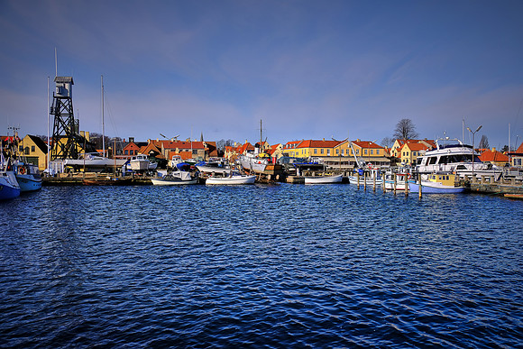 Dragør fishing village south of Copenhagen, Denmark