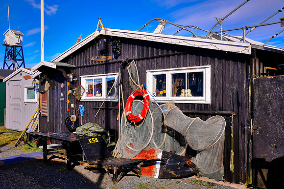 Dragør fishing village south of Copenhagen, Denmark