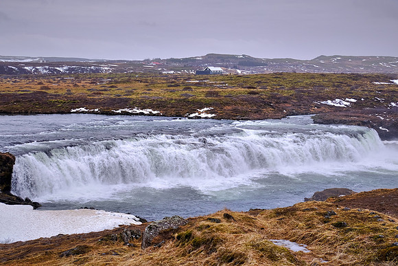 Faxi waterfall, Tungufljot River, Golden Circle, Iceland