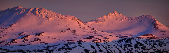 Sunrise over Fludir, Iceland