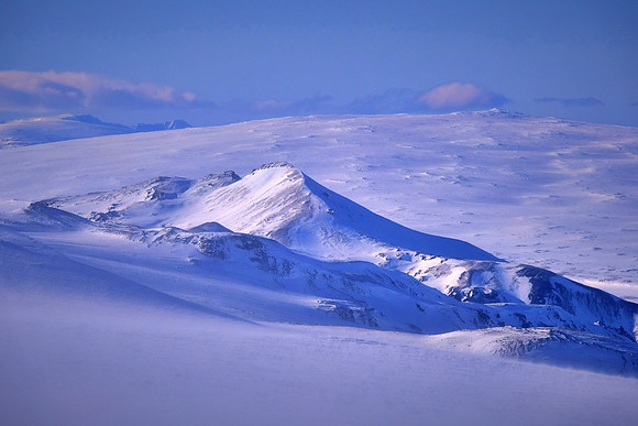 Langjokull Glacier (second largest ice cap in Iceland), west central Iceland