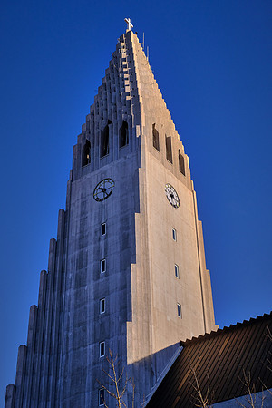Hallgrímskirkja, a Lutheran parish church and the largest church in the country, Reykjavík, Iceland
