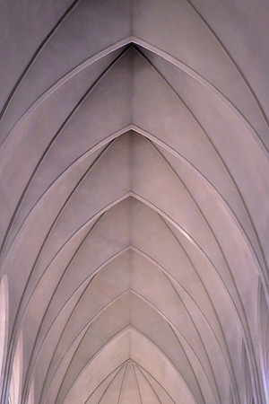 Hallgrímskirkja, a Lutheran parish church and the largest church in the country, Reykjavík, Iceland