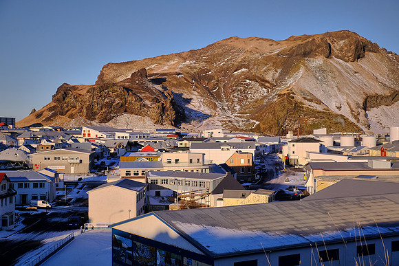 Village of Heimaey, Westman Islands, Iceland