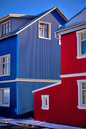 Village of Heimaey, Westman Islands, Iceland