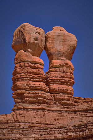 Navajo Twins, Bluff, UT.