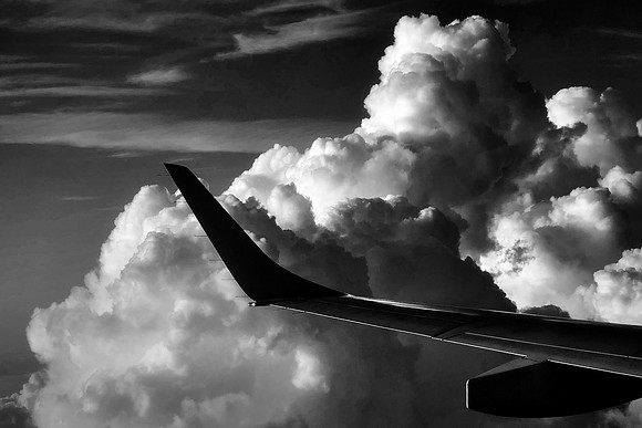 In the air from Charlotte to Toronto to Halifax, Nova Scotia