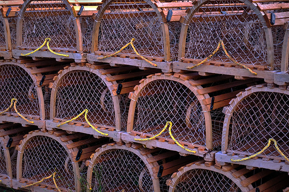 North Rustico (fishing village and lobster traps), Prince Edward Island
